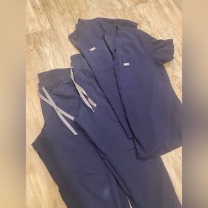 TWO SETS Figs Scrubs
